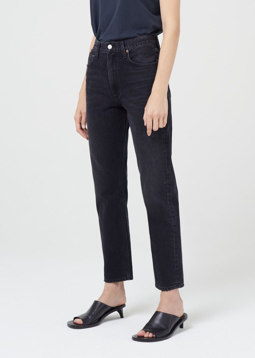 Agolde Mia Mid Rise Straight Jeans Boutique Billie