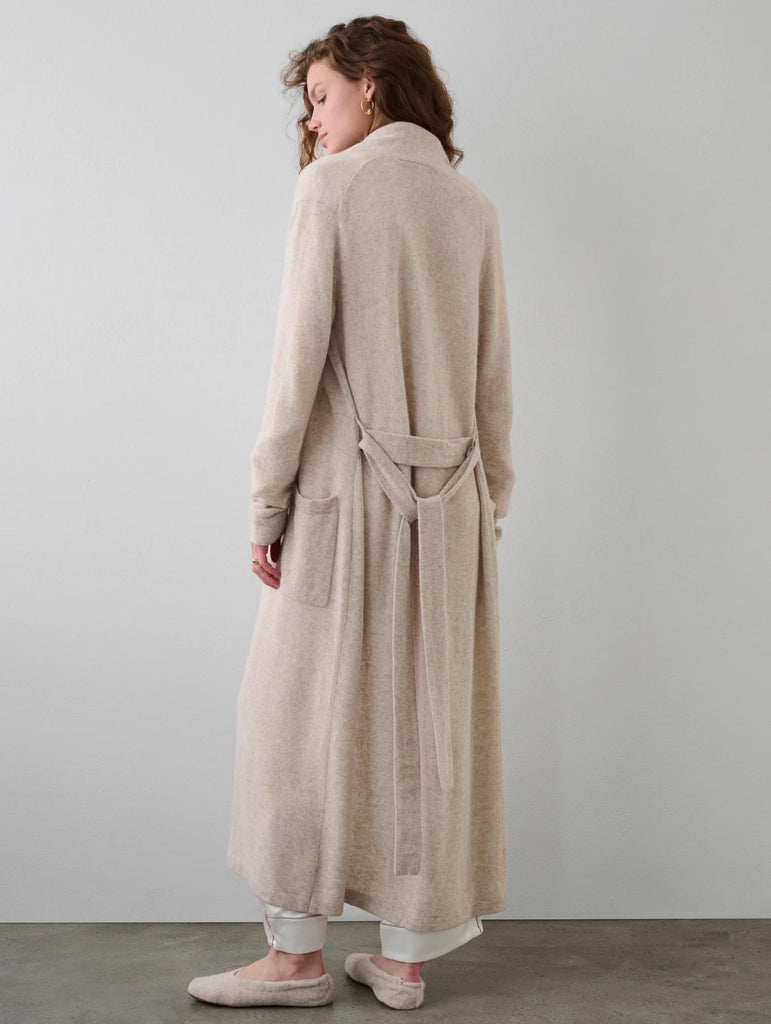 Billie Boutique White + Warren - Cashmere long robe sanwisp