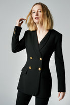 Billie Boutique Smythe - Collarless Db Blazer black