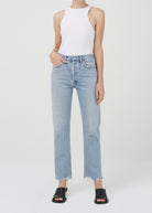 billie boutique agolde lana straight denim curio