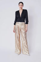 billie boutique deluc beluci sequined pants champagne