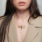 billie boutique deux lions xaviera necklace with keshi pearl gold vermeil 14k