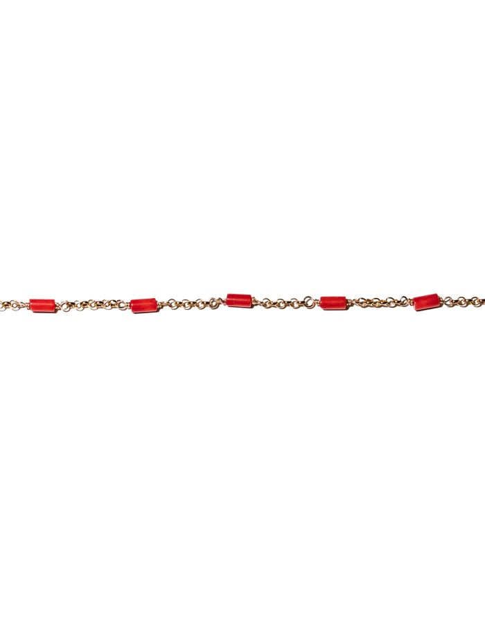Flora - Bracelet Chaine Avec Batonnets