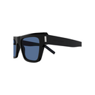 billie boutique saint laurent sunglass man acetate black blue