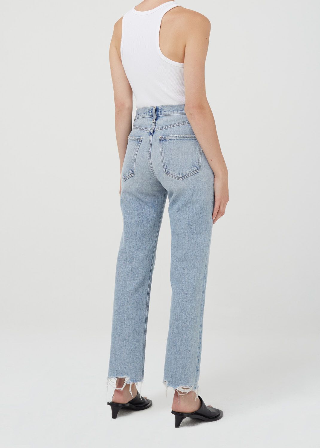 billie boutique agolde lana straight denim curio