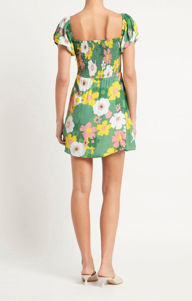 billie boutique faithfull the brand domenica mini dress palma floral