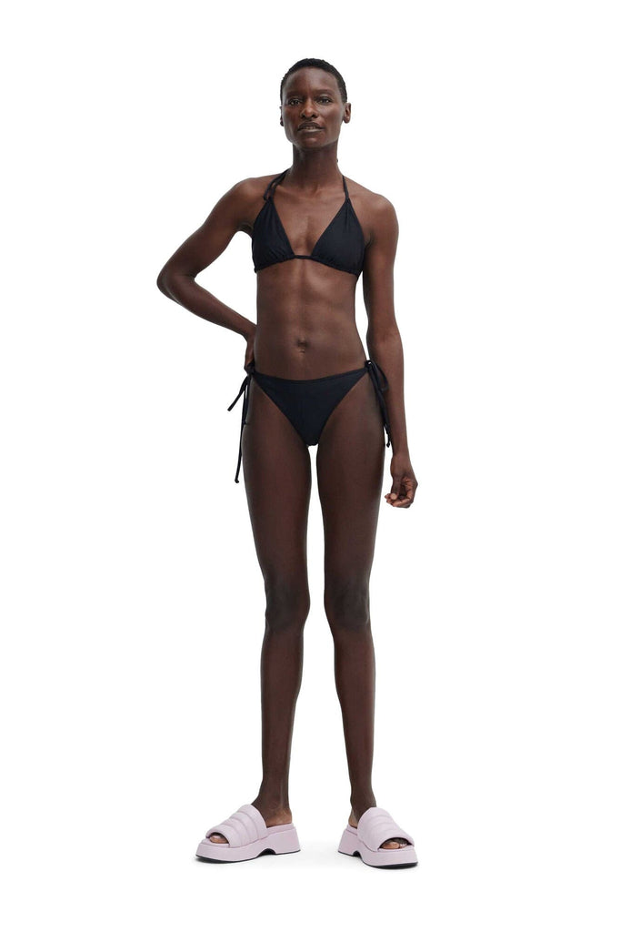 Billie Boutique Ganni - Top Bikini Core Solid String Black