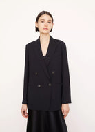 Billie Boutique Vince - Crepe Suiting Blazer Black