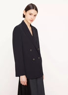 Billie Boutique Vince - Crepe Suiting Blazer Black