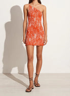 Billie Boutique - Faithfull Terre Mer Mini Dress La Sirena Orange