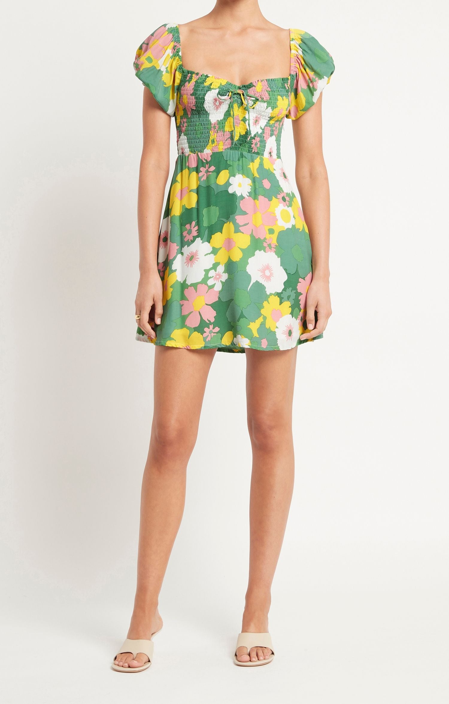 billie boutique faithfull the brand domenica mini dress palma floral