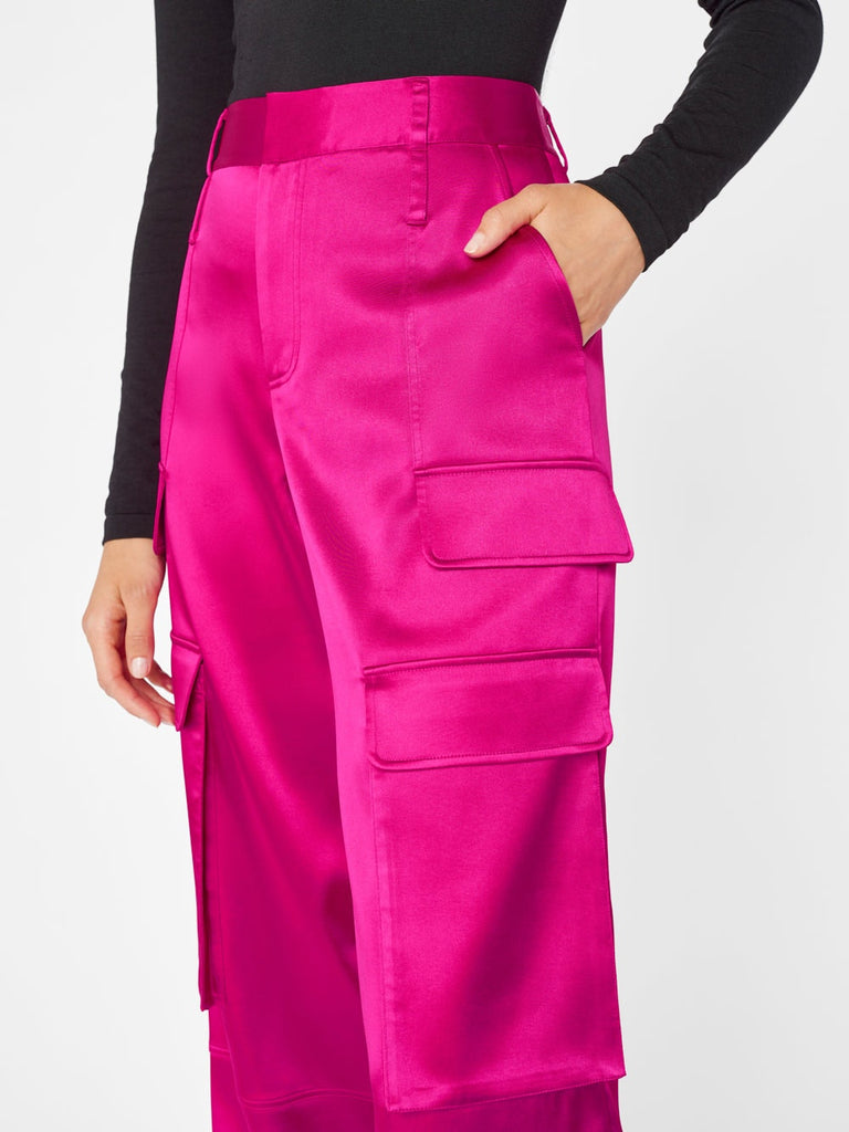 billie boutique frame relaxed straight cargo magenta