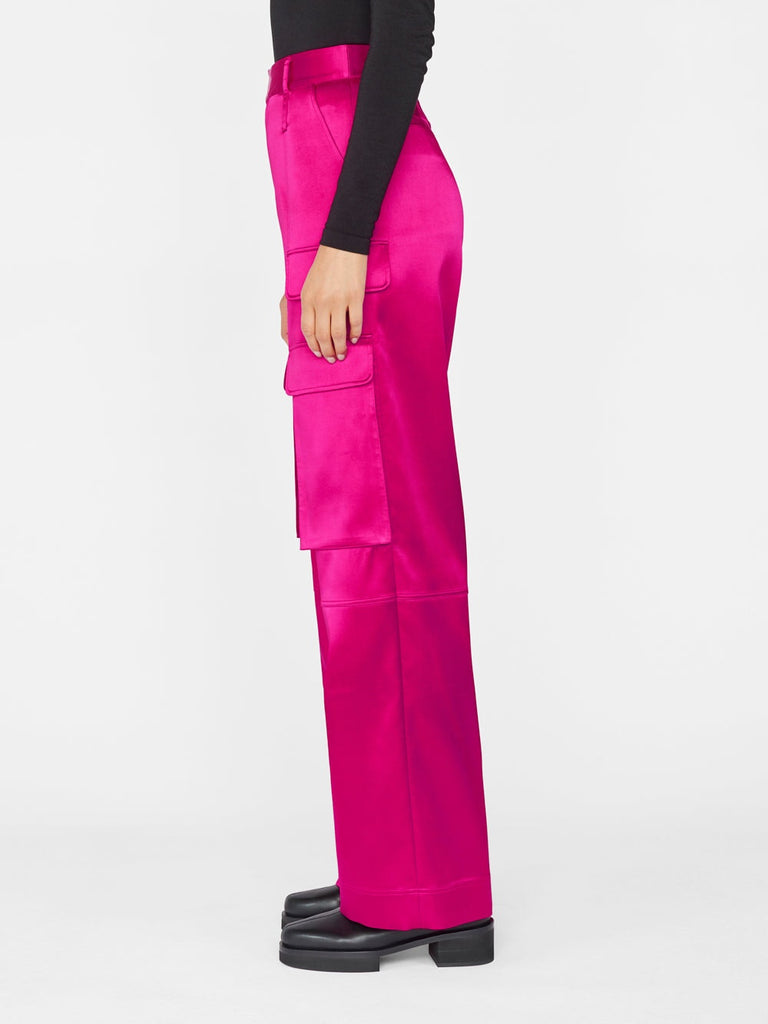 billie boutique frame relaxed straight cargo magenta
