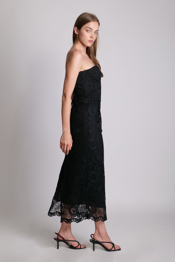 sabina musayev nicolette dress black
