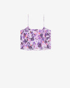 billie boutique iro paris minak top purple multico