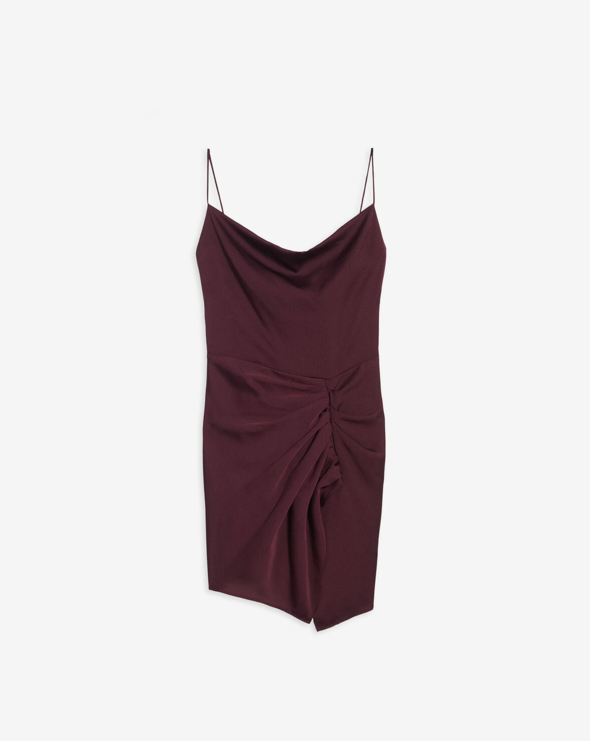 billie boutique iro paris lipa dress burgundy