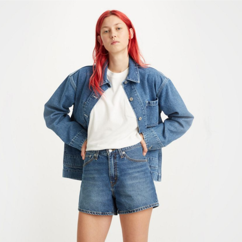 levi's 80s mom short you sure can